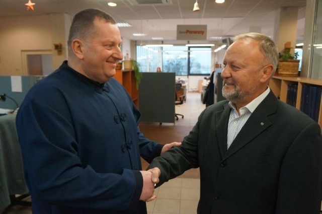 Gintautas Vileita (z prawej) i Wiesław Koluch wiele obiecują sobie po współpracy FILA z Polskim Związkiem Koluchstylu