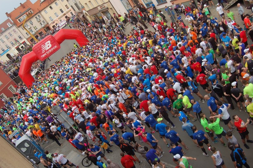 Start Półmaratonu Ślężańskiego w 2014 roku