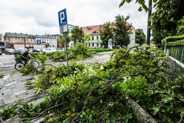 Burze przeszło nocą przez nasz region.