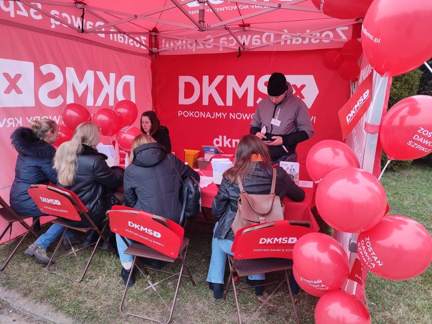 Listopadowa akcja rejestracji dawców szpiku Fundacji DKMS w...