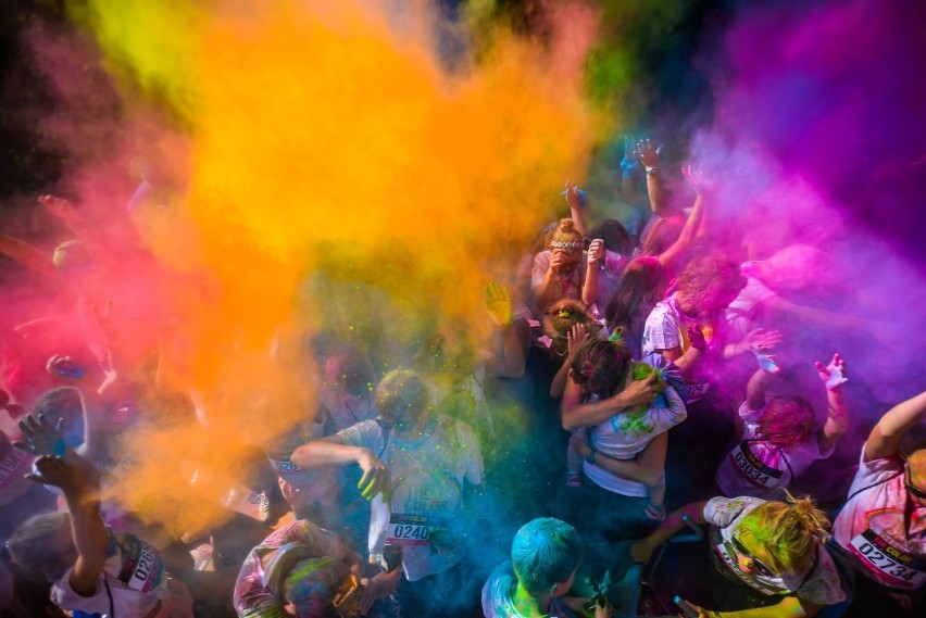 The Color Run to bieg inny niż wszystkie. Na trasie spotkać...