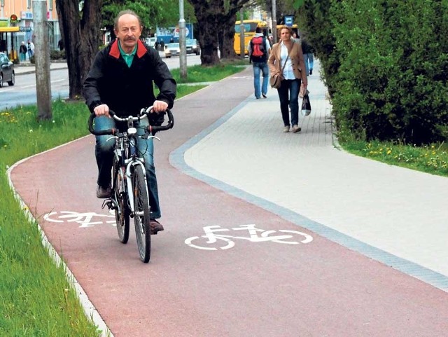 Ścieżka rowerowa na ul. Zwycięstwa to dowód na to, że projekty obywatelskie mają sens i  nie kończy się tylko na gadaniu - są realizowane przez miasto