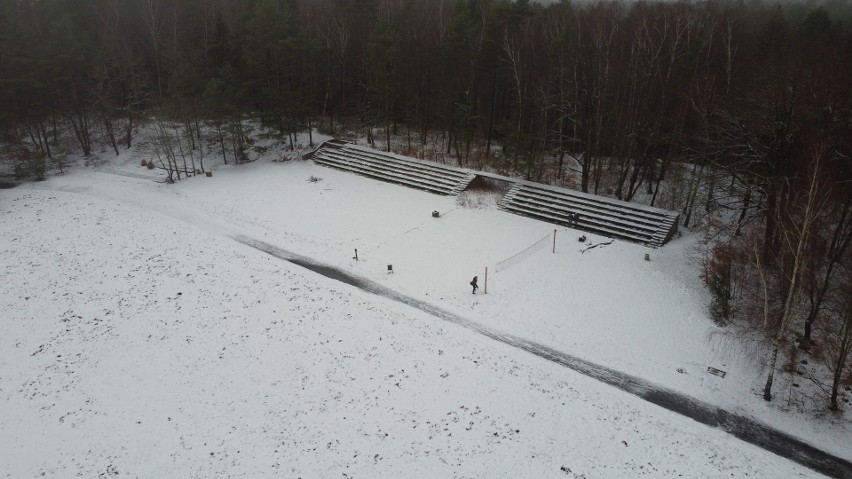 Tak obecnie wygląda stadion na Górze Chełmskiej.