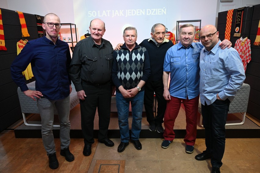 Od lewej Damian Wysocki, Jan Majdzik, Paweł Wolicki, Jerzy...