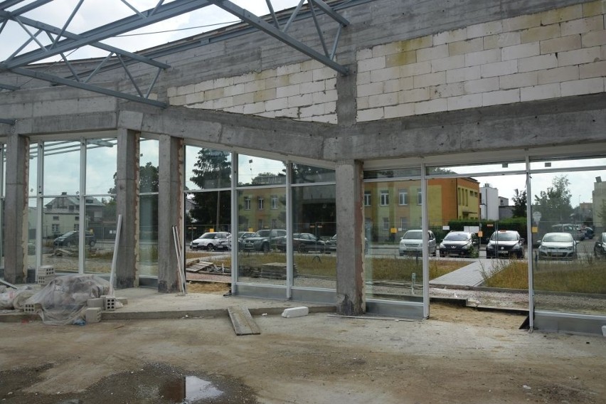 Budowa kina w Białobrzegach. Byliśmy wewnątrz nowego budynku. Zobacz zdjęcia