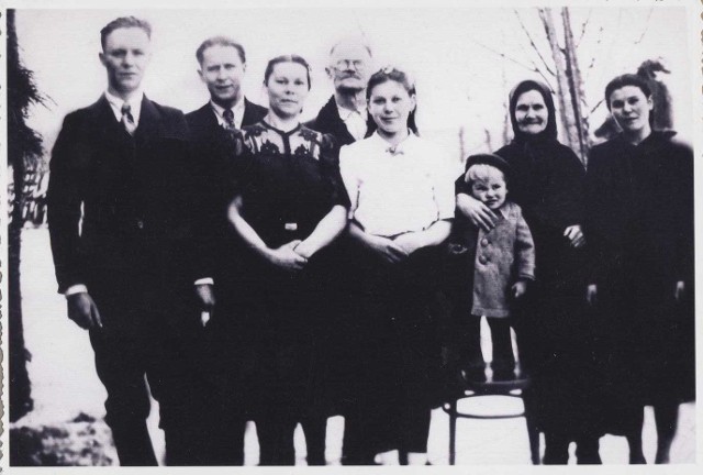 Rodzina Małgorzaty Gośniowskiej-Koli mieszkająca w Hucie Pieniackiej. Przeżyła tylko jedna osoba