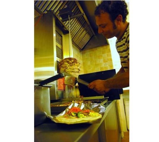 Faeli Abou Dauud, właściciel restauracji Gyros Hut...