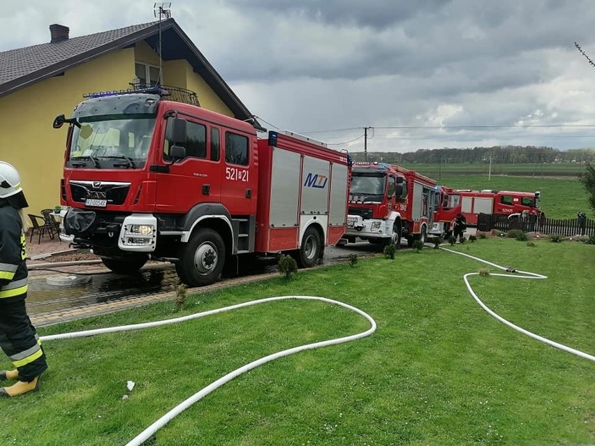 W niedzielę wybuchł pożar w miejscowości Pełnatycze w...