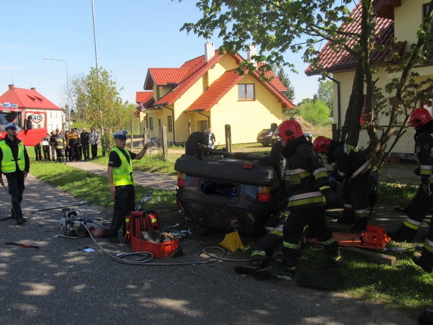 Wypadek w Białogardzie przy ul. Kisielice Duże.