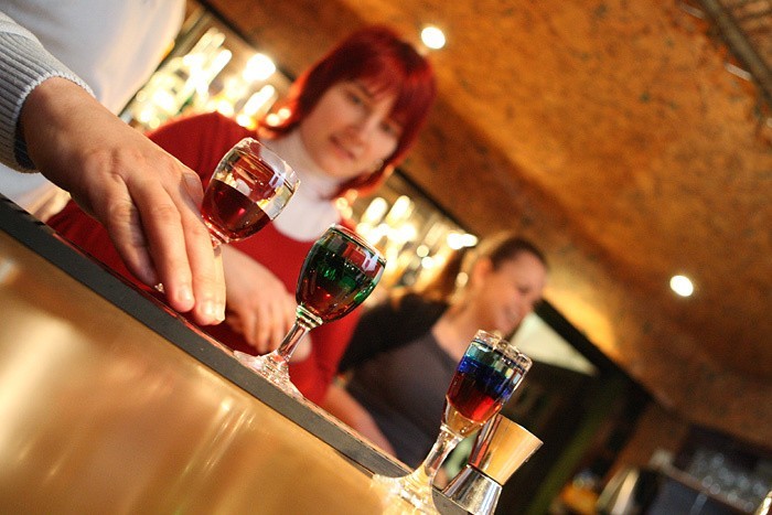 Szkolenie barmanów w restauracji Staromiejska w Slupsku.