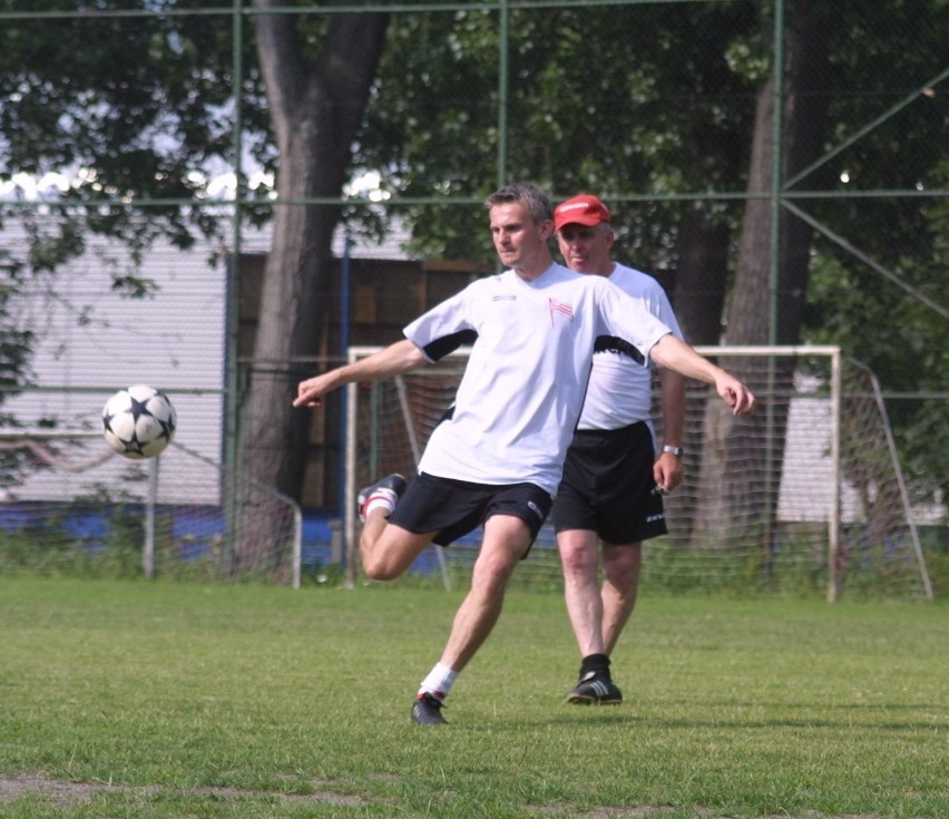 Jacek Magiera i trener Stefan Białas