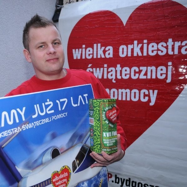 - Pomimo problemów finansowych koncert na Starym Rynku na pewno się odbędzie - zapewnia Michał Moczadło, szef bydgoskiego sztabu WOŚP