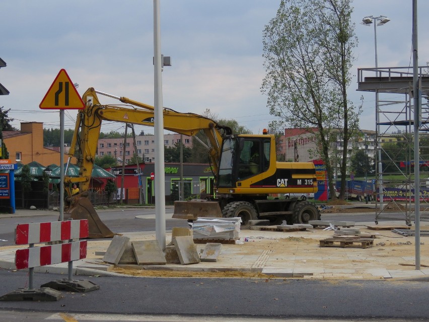 Budowa dworca w Piekarach Śląskich NOWE ZDJĘCIA