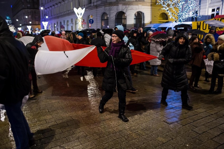 Protest w obronie sądów, 14 grudnia 2017 r., Warszawa