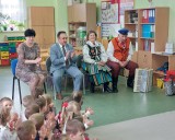 Spotkanie z wójtem gminy w Przedszkolu Samorządowym w Błędowie. Było wesoło i sympatycznie. Zobaczcie zdjęcia 
