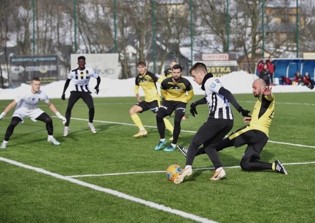 Piłkarze Sandecji Nowy Sącz zdecydowanie pokonali Podhale