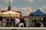 Wrocław. Niezwykła msza została odprawiona na Odrze