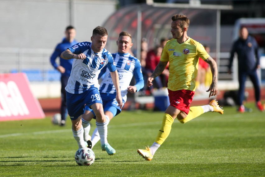 Wisła Puławy zremisowała ze Zniczem Pruszków 1:1. Zobacz zdjęcia