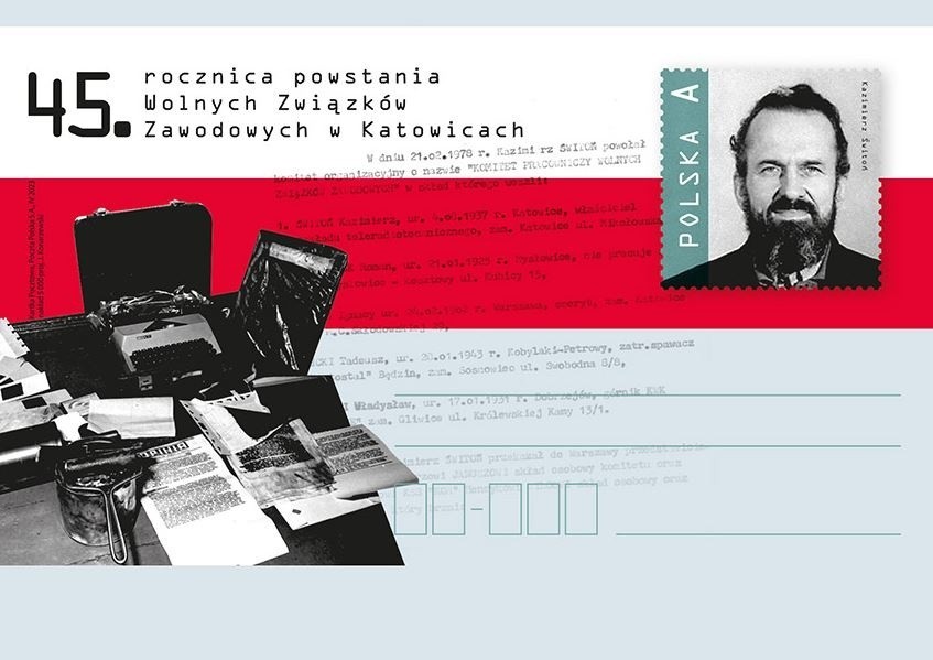 Dzisiaj 4 lipca przypada 92. rocznica urodzin Kazimierza Świtonia. Opozycjonista upamiętniony specjalną kartą pocztową