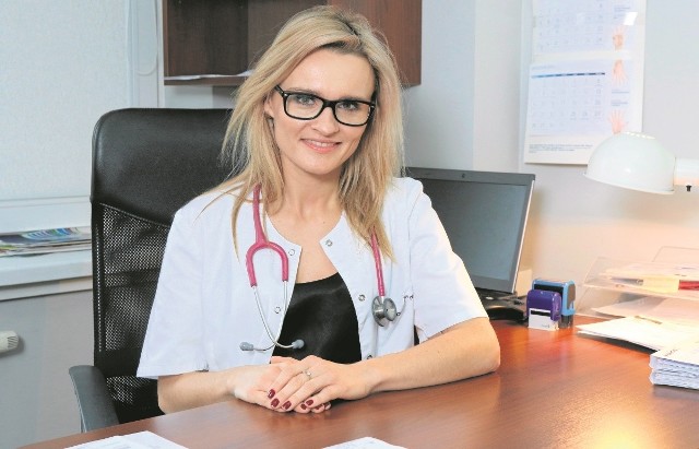 Doktor Klaudia Tokarska-Jakubczyk jest lekarzem pierwszego kontaktu w przychodni Artimed w Kielcach.