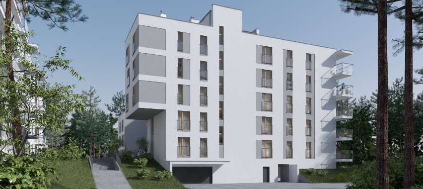 W Cedzynie koło Kielc powstaje kolejny apartamentowiec. Zobaczcie jak będą wyglądał [ZDJĘCIA]