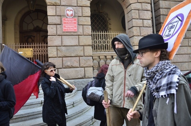 Manifestacja w obronie skłotu "Od:zysk".