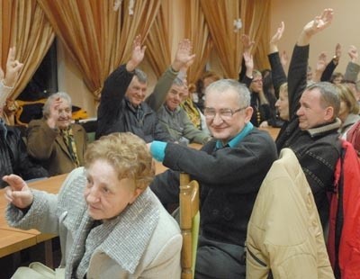 Na wiejskie zebranie i wybory sołtysa przyszła ponad setka mieszkańców atrakcyjnego turystycznie podgorzowskiego Zdroiska