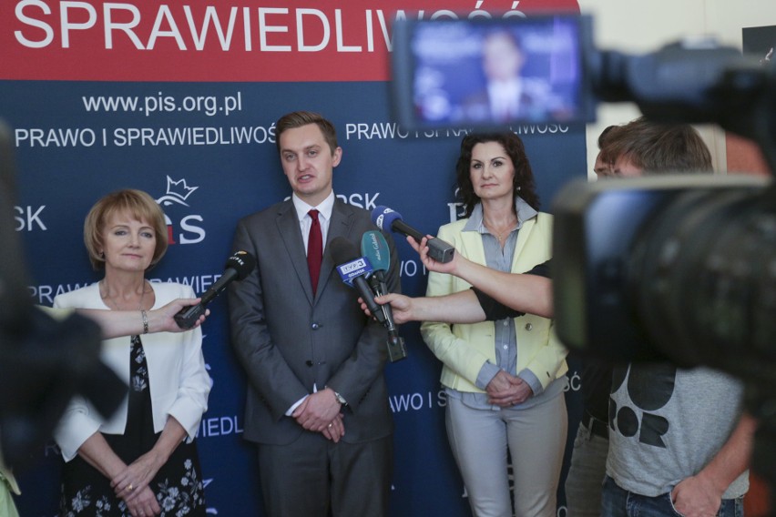 Konferencja PiS w Słupsku.