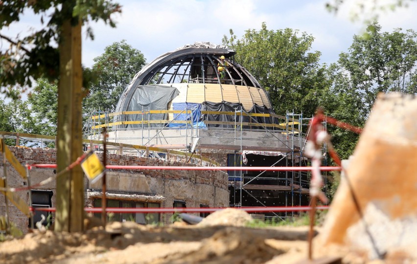 Modernizacja Planetarium Śląskiego. Przygotowanie gruntu pod...