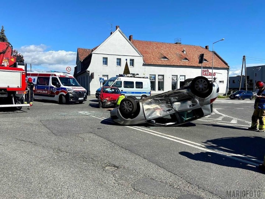 Wypadek w Opolu. Jedna osoba trafiła do szpitala.