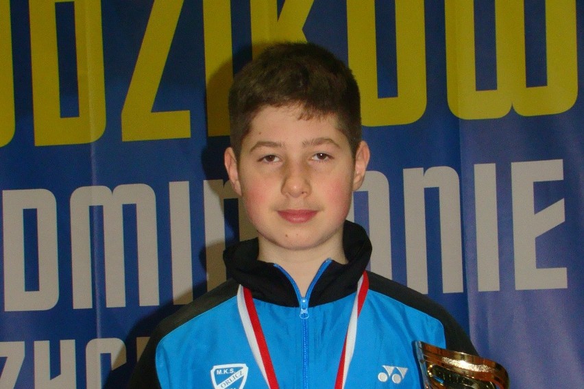 Szymon Turski z Orlicza Suchedniów brązowym medalistą mistrzostw Polski w badmintonie