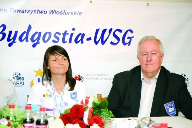 Magdalena Kemnitz chwali sobie współpracę z Zygfrydem Żurawskim, prezesem Bydgostii.