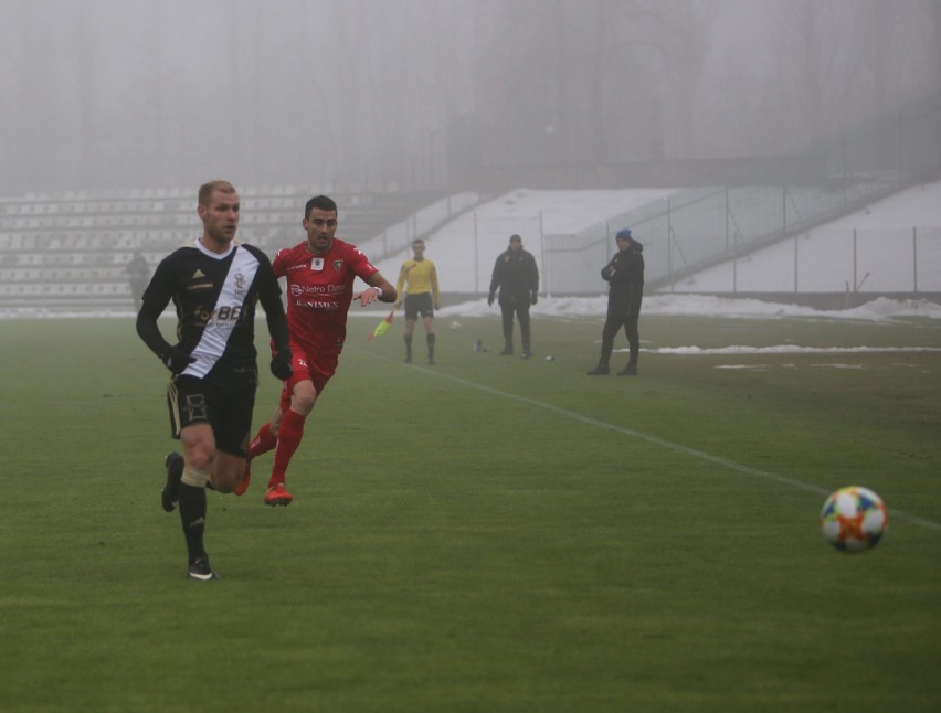 Zagłębie Sosnowiec – ŁKS Łódź 2:1. Ostatni sprawdzian beniaminka przed rundą wiosenną Ekstraklasy ZDJĘCIA 