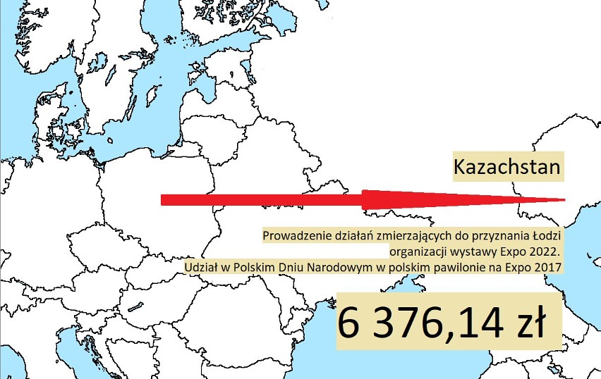 Gdzie, po co i za ile wyjeżdżali radni Łodzi za granicę? Przesuń w prawo, przesuń w lewo – poznaj szczegóły