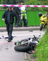 Wypadek motocyklisty w Wiśle: Wielu motocyklistów ciągle igra z życiem...