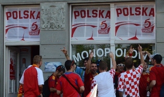 Przed meczem Hiszpania - Chorwacja w Gdańsku
