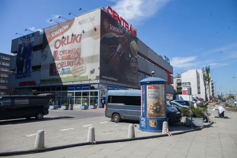 Przez rozkopaną Łódź do domu handlowego coraz trudniej...