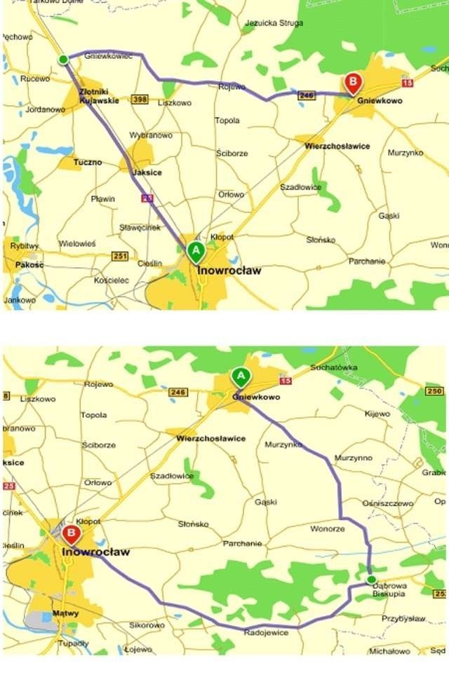 Utrudnienia na drodze między Toruniem a Inowrocławiem [MAPKI OBJAZDÓW]