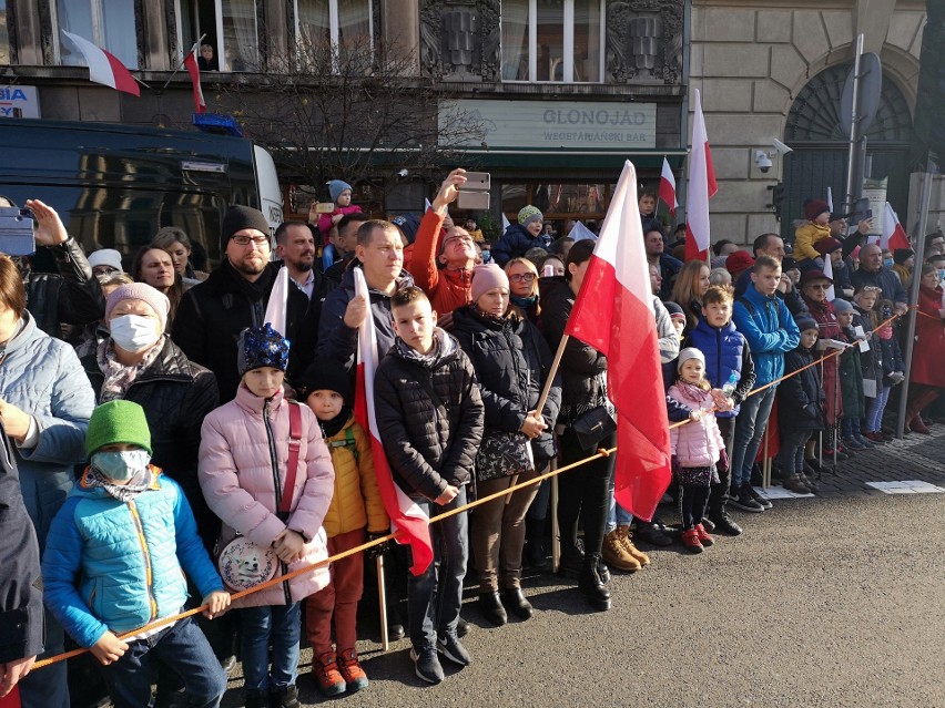 Uroczystości Narodowego święta Niepodległości na placu...
