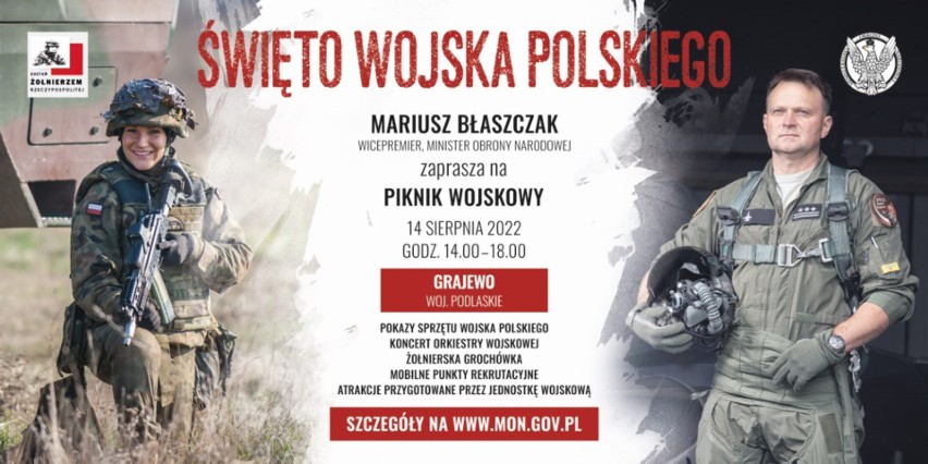 Nachodzi Weekend z Wojskiem. Weź udział w obchodach Święta Wojska Polskiego i skorzystaj z Mobilnego Punktu Rekrutacji