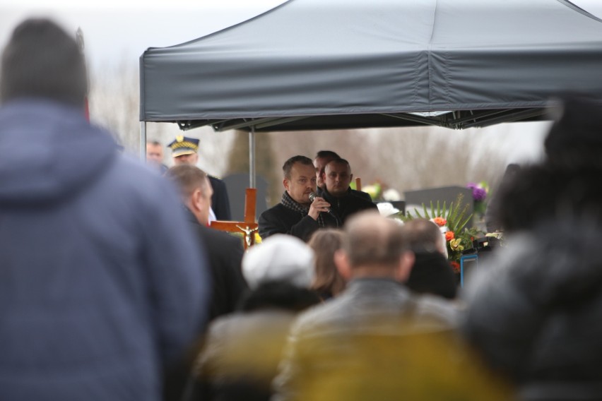 Dzisiaj w Sosnowcu odbył się pogrzeb radnego Pawła...