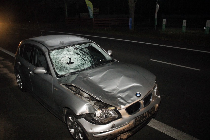 Rowerzysta został śmiertelnie potrącony przez bmw na...