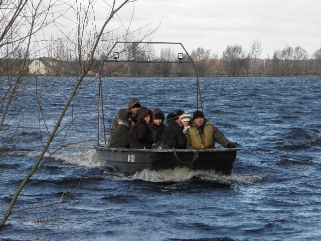 Styczeń 2011 - Ostrówek został odcięty od świata