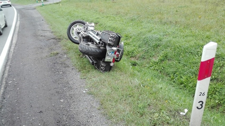 Gnojnik. Motocyklista zginął w wypadku