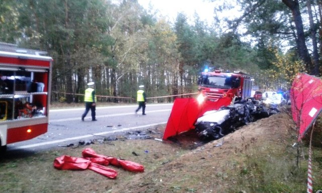 Wypadek w Żeraniu Małym, 27.10.2019