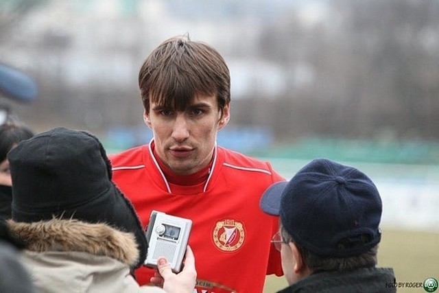 Jarosław Bieniuk jest jednym z najpopularniejszych piłkarzy Widzewa