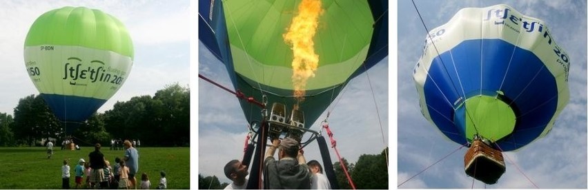 Balon w Szczecinie.