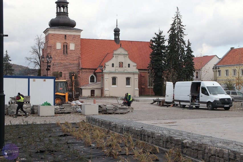 We Włocławku trwa przebudowa Starego Rynku.