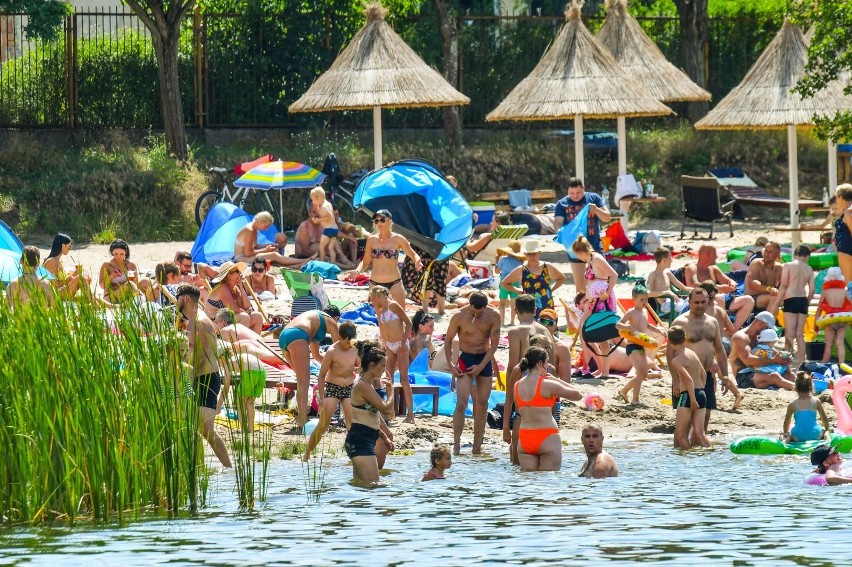 Piękna pogoda w weekend przyciągnęła bydgoszczan i...