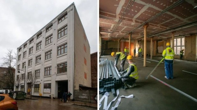 Trwa gruntowny remont dawnej szkoły przy ul. Pogonowskiego 34 w centrum Łodzi. Prace zostaną zakończone w czwartym kwartale tego roku i pochłoną ponad 16 mln zł. 